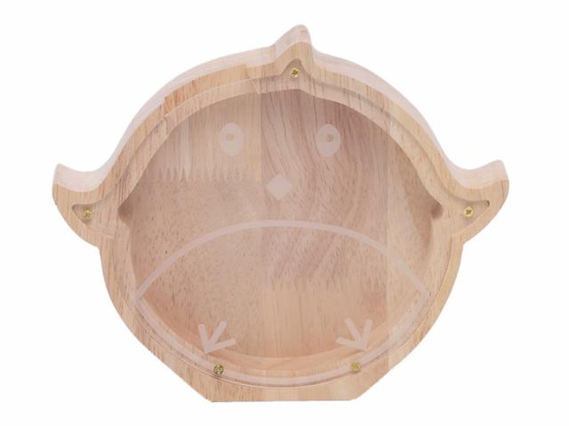 Tirelire en bois - Modèle Oiseau