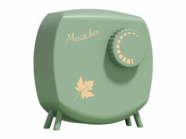 Boîte à musique - Modèle Transistor - Vert