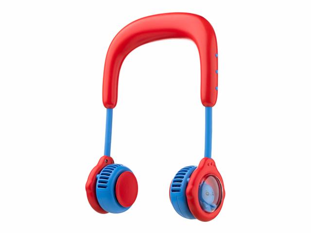 Ventilateur de cou pour enfant - Modèle AirSpace -Rouge