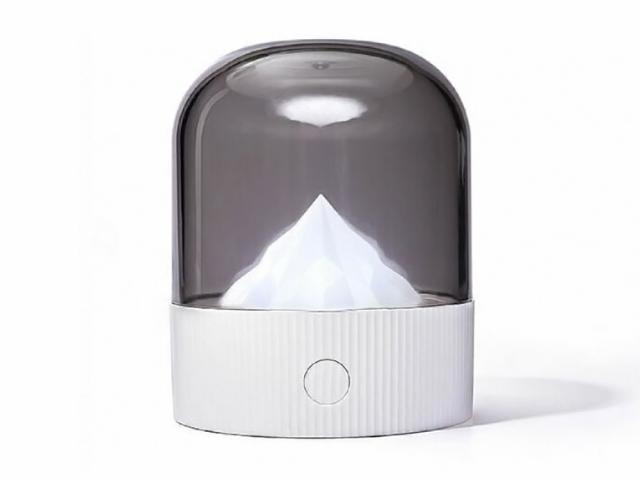 Lampe veilleuse à intensité et couleurs variables - Modèle Mont Blanc - Blanche