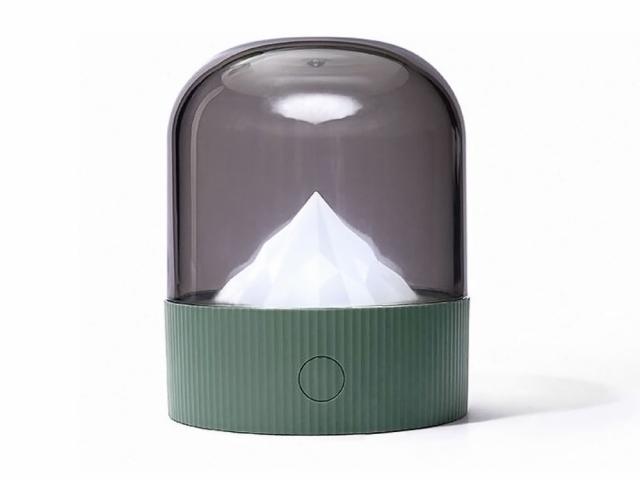 Lampe veilleuse à intensité et couleurs variables - Modèle Mont Blanc - Kaki