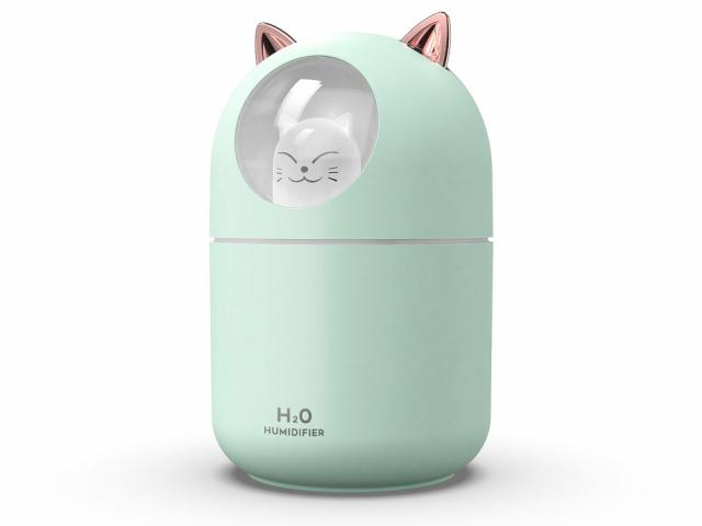 Humidificateur veilleuse - Modèle H2O - Vert d'eau
