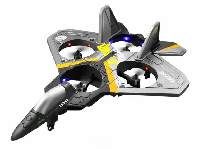 Avion télécommandé 2.4Ghz rotation 360° - Modèle Rafale