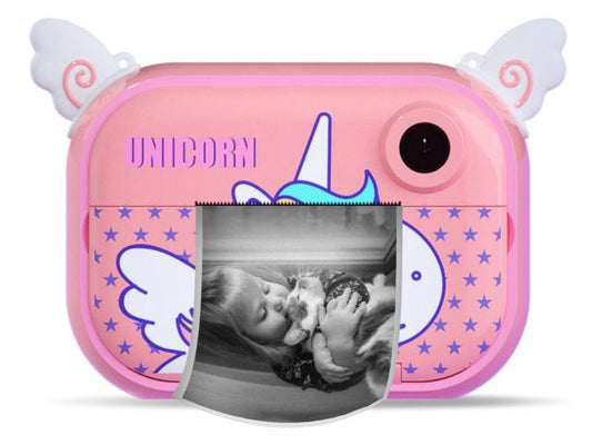 Appareil photo Wifi numérique enfant avec impression instantanée - Modèle Zoo Family - Licorne