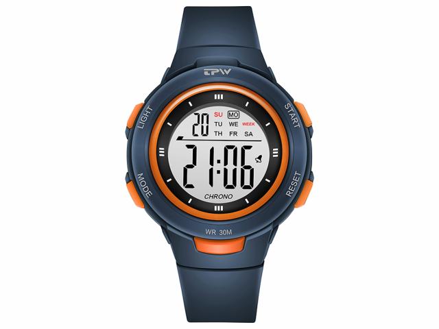 Montre enfant étanche affichage digital - Modèle Exia - Marine