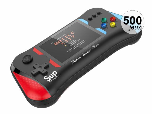 Console émulateur 500 jeux - Modèle SupMax - Noire