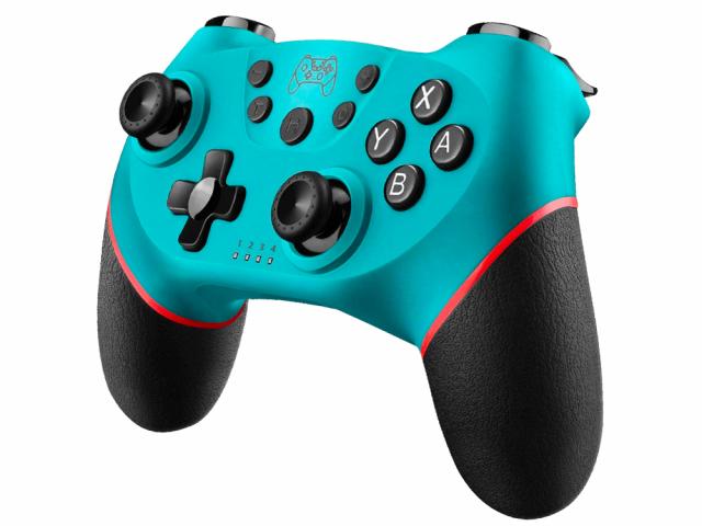 Manette sans fil compatible Nintendo Switch - Cyan