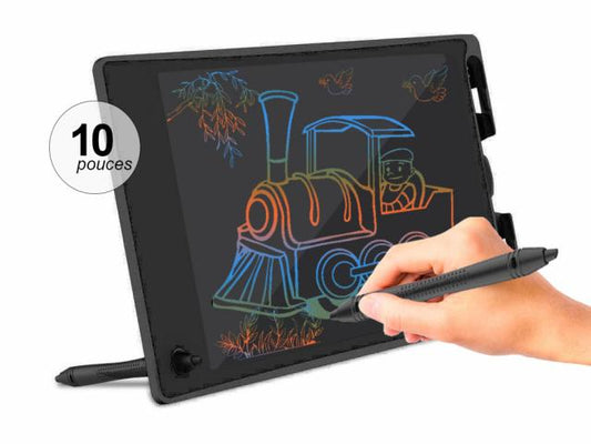 Tablette graphique LCD 10 pouces Couleur - Noire