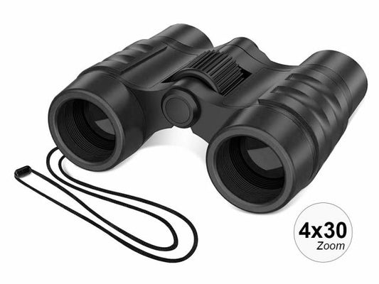 Jumelles compactes Zoom 4x30 - Modèle Exploria - Coloris Noir