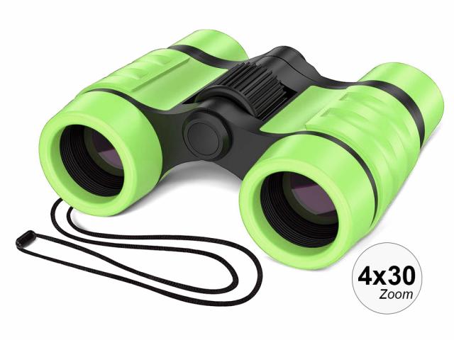 Jumelles compactes Zoom 4x30 - Modèle Exploria - Coloris Vert