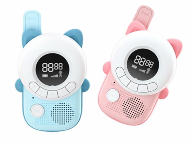 Paire de talkie-walkie enfant - Modèle Miaou