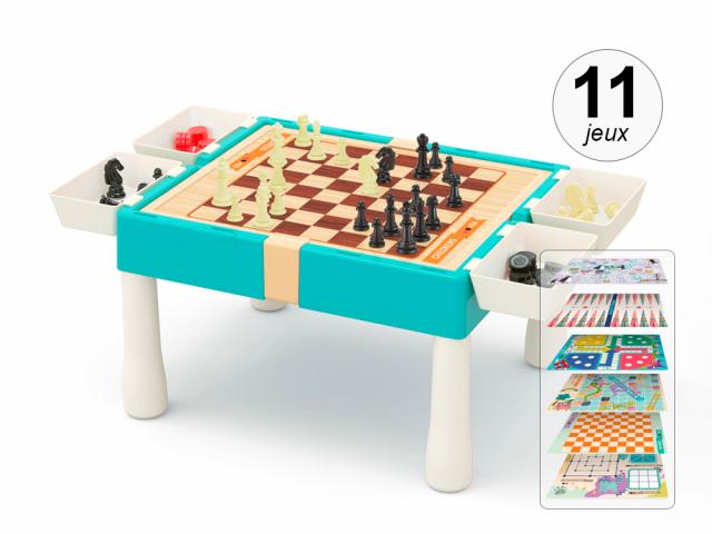 Table multijeux magnétique 11 combinaisons