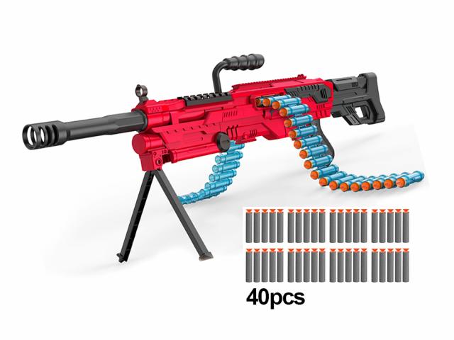 Fusil motorisé rafale à fléchettes en mousse - Modèle Sniper