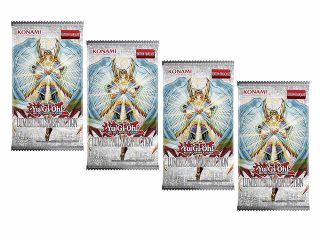 Yu-Gi-Oh! - 4 Boosters - Lumière de la Destruction