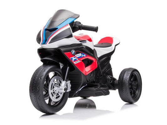Moto électrique BMW 6V avec effets sonores et lumineux - Coloris Rouge