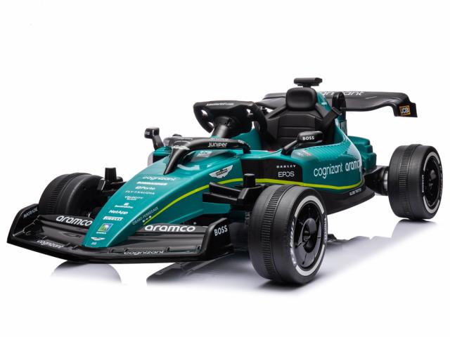 Voiture de course électrique Aston Martin F1 12V avec télécommande