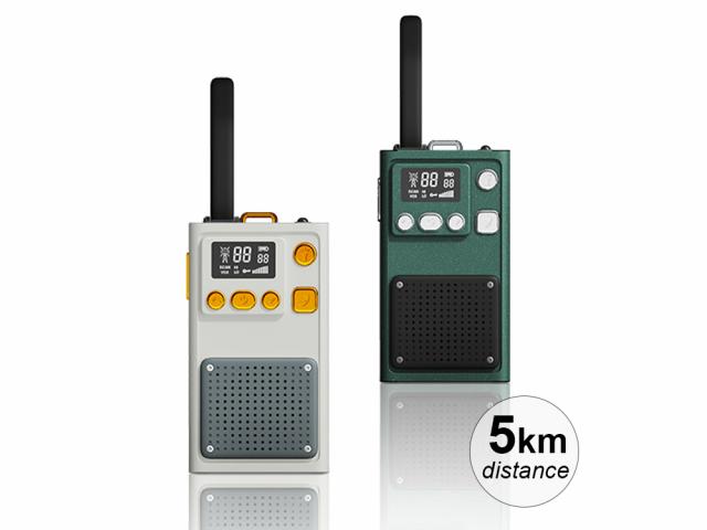 Talkie-Walkie - Distance 5 km - Modèle Bricks