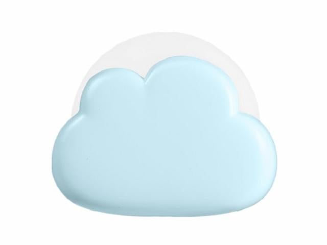 Lampe veilleuse enchantée - Modèle Mon petit nuage - Bleue