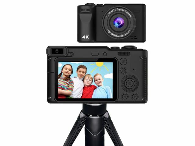 Appareil photo numérique avec trépied - Modèle Insteen - Coloris Noir