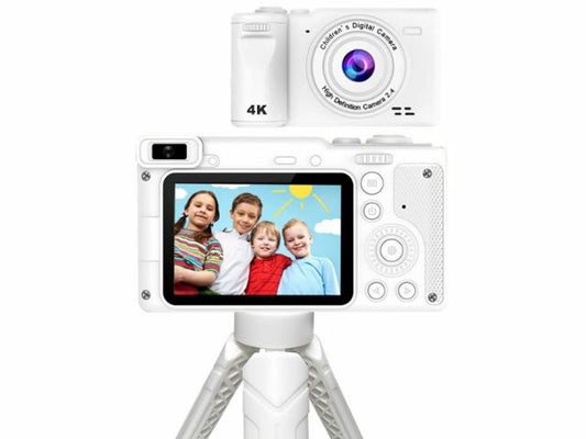 Appareil photo numérique avec trépied - Modèle Insteen - Coloris Blanc