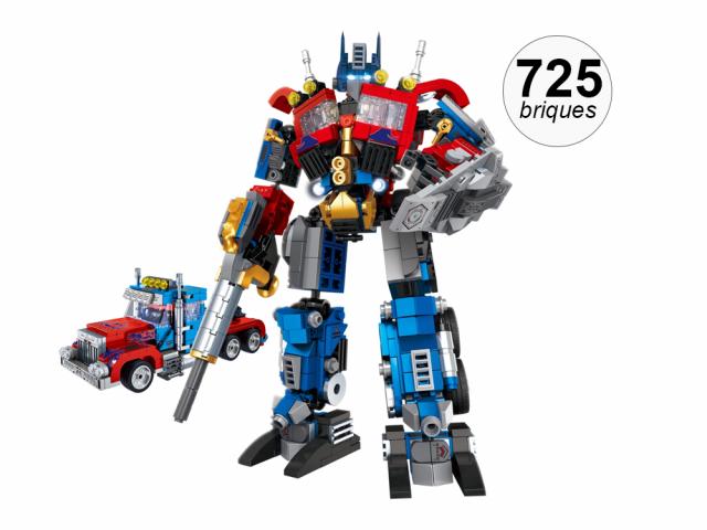 Jeu de construction 10 en 1 - 725 briques