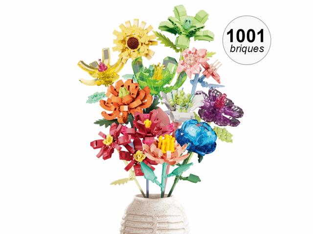 Jeu de construction 12 en 1 - 1001 briques