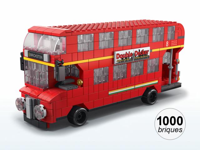 Jeu de construction 6 en 1 - Thème London - 1000 briques