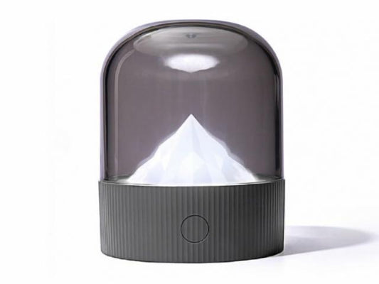 Lampe veilleuse à intensité et couleurs variables - Modèle Mont Blanc - Noire