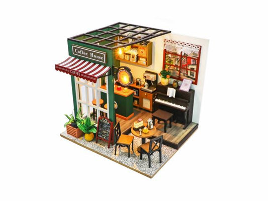 Maquette à assembler DIY - Modèle Coffee House