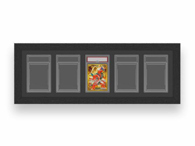 Cadre de présentation pour cartes gradées PSA - 5 emplacements
