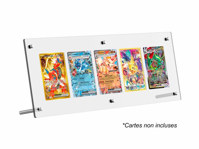 Présentoir 5 cartes en acrylique
