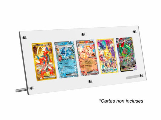 Présentoir 5 cartes en acrylique