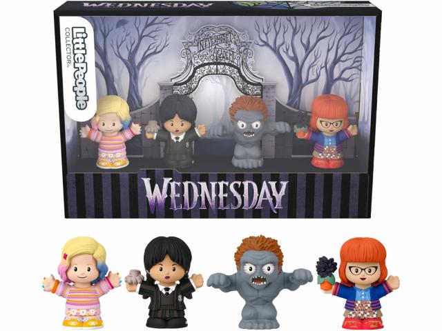 Coffret Collector Wednesday Mercredi 4 figurines