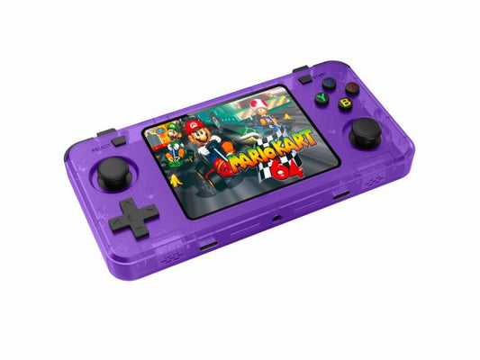 Console émulateur 15000 jeux HD 64 GB 3,5 pouces - Modèle ProX2 - Coloris Violet