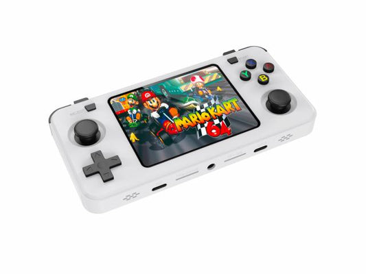 Console émulateur 15000 jeux HD 64 GB 3,5 pouces - Modèle ProX2 - Coloris Blanc