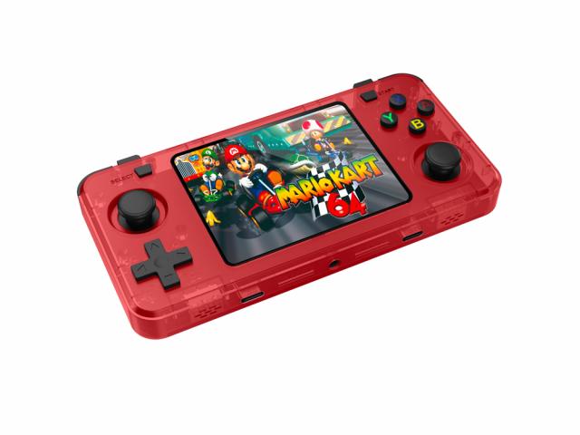Console émulateur 15000 jeux HD 64 GB 3,5 pouces - Modèle ProX2 - Coloris Rouge