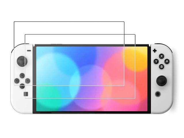 Lot de 2 films de protection pour Nintendo Switch OLED